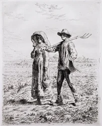 Wyruszenie do pracy, 1863